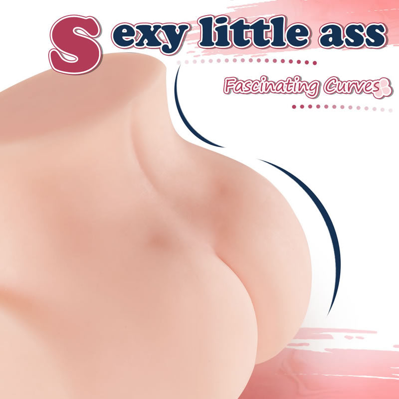 Lifetech 5.1 Lb Lifelike Butt with Pink Minimalist Design Pussy