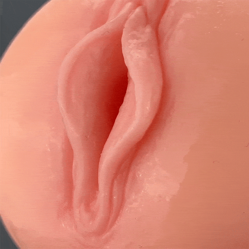 【Everted Fleshy Labia】ROKA- 5 in 1 Men Masturbaters 5 Thrusting+Suction 10 Vibration Removable Transparent Window