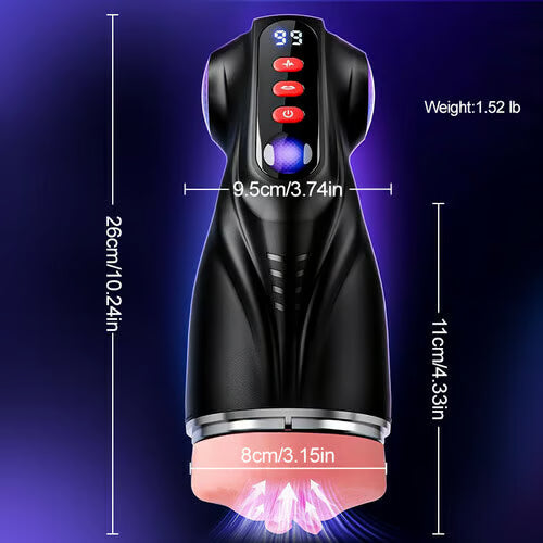 2026 New model 3 Sleeves Pocket Pussy Penis Pump with 9 Sucking & 9 Vibrating Male Masturbator