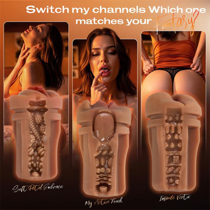 2026 Automatic Male Masturbator with 3 Replaceable Sleeves 5 Suction & 10 Vibration Stroker